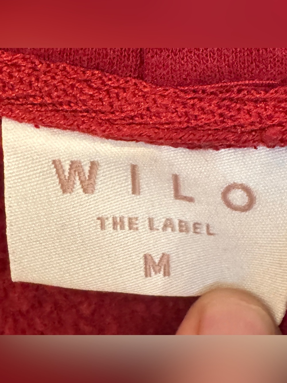 Will The Label Women’s Oversized Hooded Sweatshirt Size Medium - Picture 4 of 5